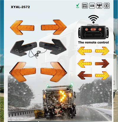 LED Warning Sign Arrow